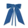 TriChi Design Décor|Place Settings & Linens|Blue Velvet Napkin Bows, Set of 4