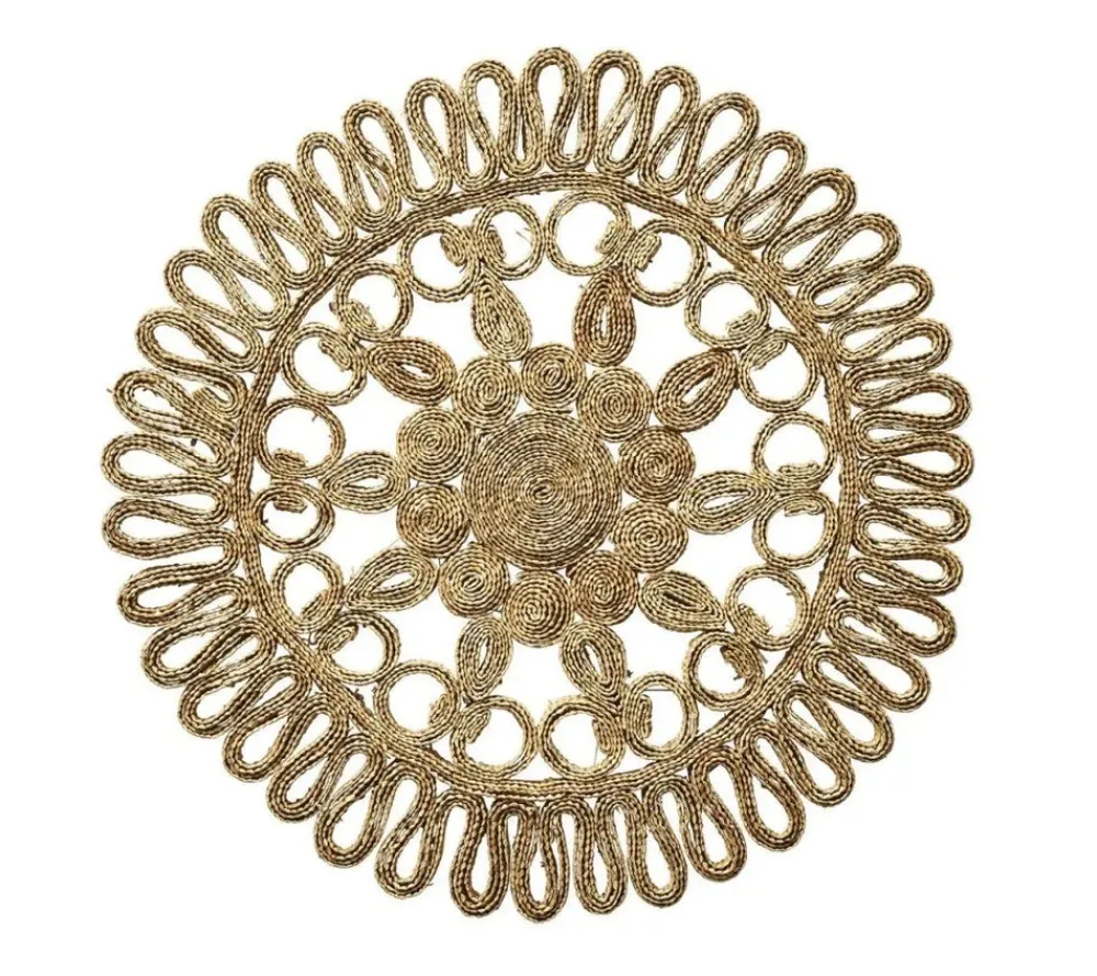 Kim Seybert Place Settings & Linens|Boho Placemat in Natural, Set of 4