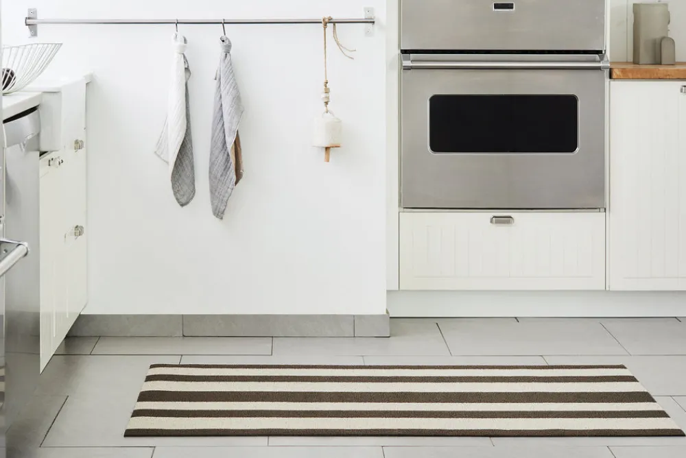 Chilewich Place Settings & Linens|Bold Stripe Shag Utility Mat