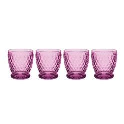 Villeroy & Boch Glassware|Boston Berry DOF / Tumbler in Berry, Set of 4