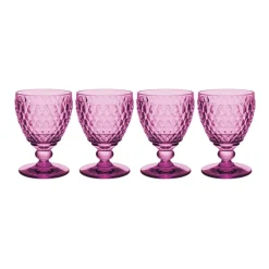 Villeroy & Boch Glassware|Boston Berry Red Wine in Berry, Set of 4