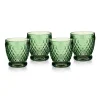 Villeroy & Boch Glassware|Boston Colored DOF / Tumbler in Green, Set of 4