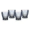Villeroy & Boch Glassware|Boston Colored DOF / Tumbler in Blue, Set of 4