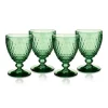 Villeroy & Boch Glassware|Boston Colored Red Wine in Green, Set of 4