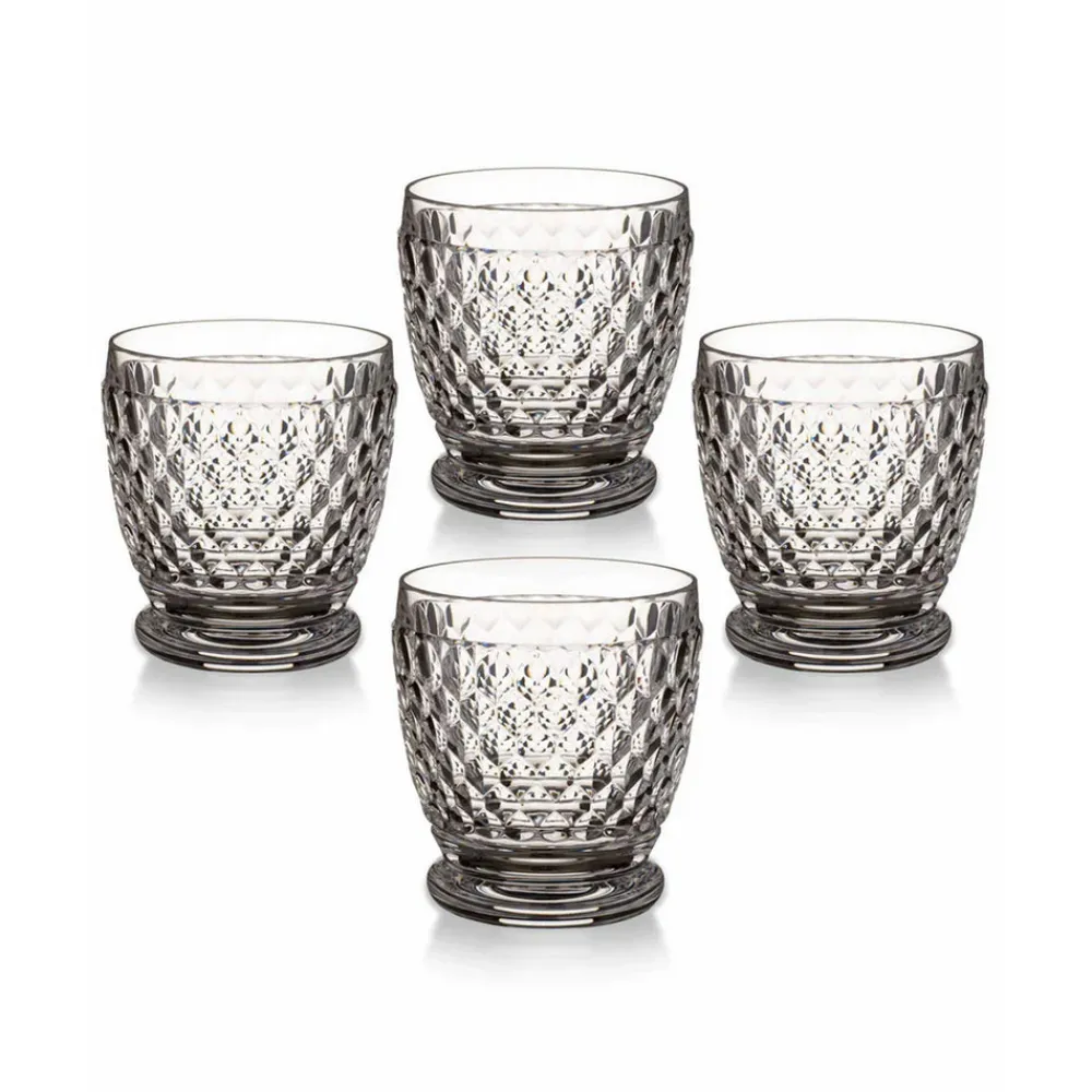 Villeroy & Boch Glassware|Boston DOF / Tumbler in Clear, Set of 4