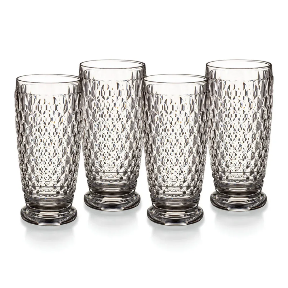 Villeroy & Boch Glassware|Boston Highball / Tumbler in Clear, Set of 4