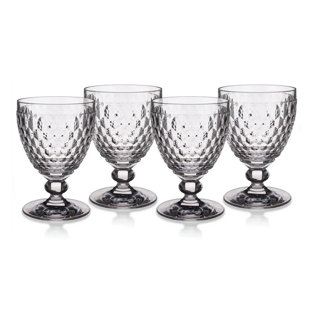 Villeroy & Boch Glassware|Boston Red Wine in Clear, Set of 4