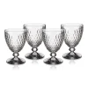 Villeroy & Boch Glassware|Boston Water Goblet in Clear, Set of 4