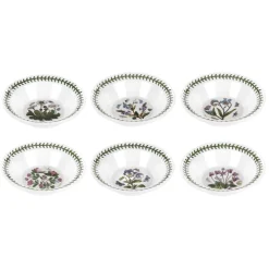 Portmeirion Dinnerware|Botanic Garden Oatmeal & Soup Bowls, Set of 6