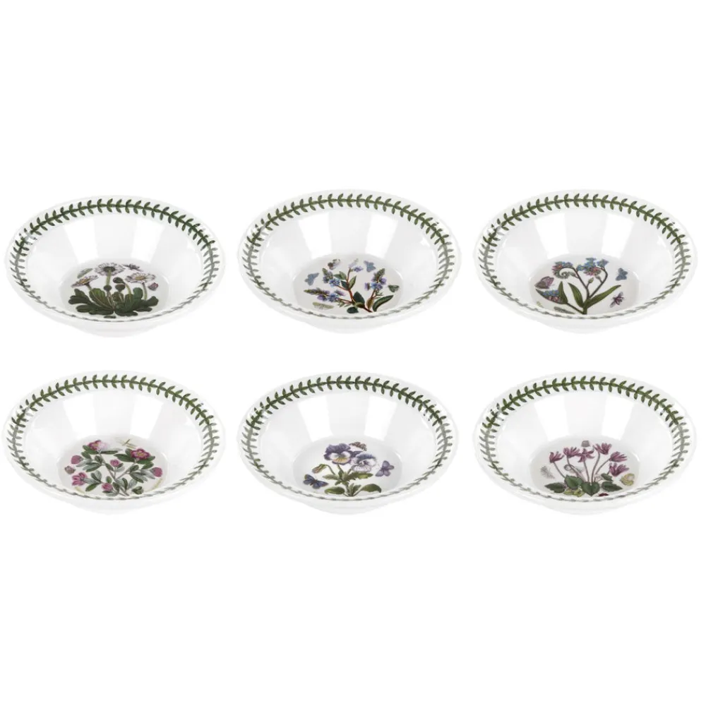 Portmeirion Dinnerware|Botanic Garden Oatmeal & Soup Bowls, Set of 6