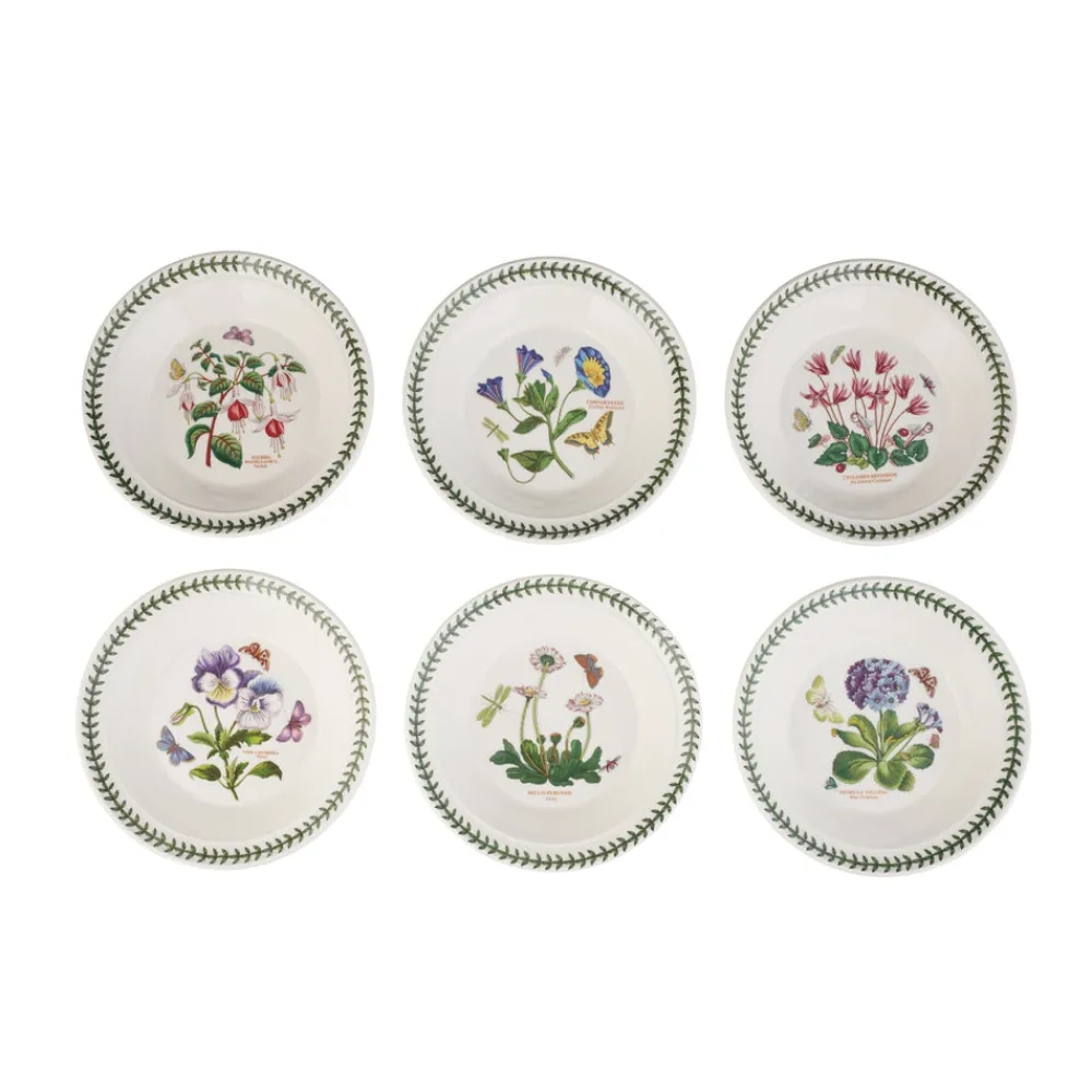 Portmeirion Dinnerware|Botanic Garden Soup Plate & Bowls, Set of 6