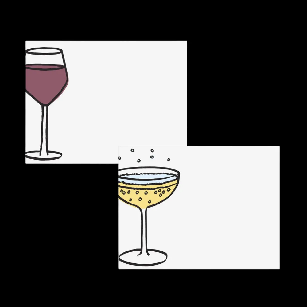 Dear Annabelle Stationery|Décor|Bottoms Up Place Cards, Set of 24