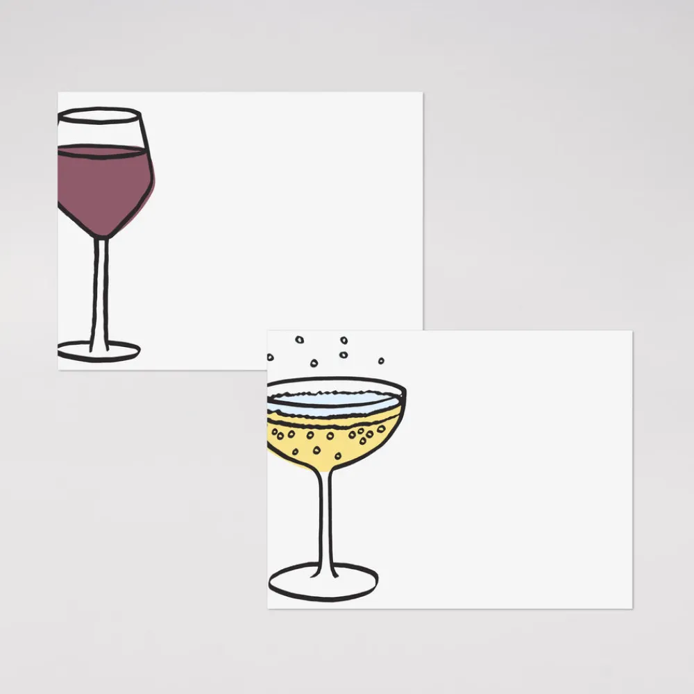 Dear Annabelle Stationery|Décor|Bottoms Up Place Cards, Set of 24