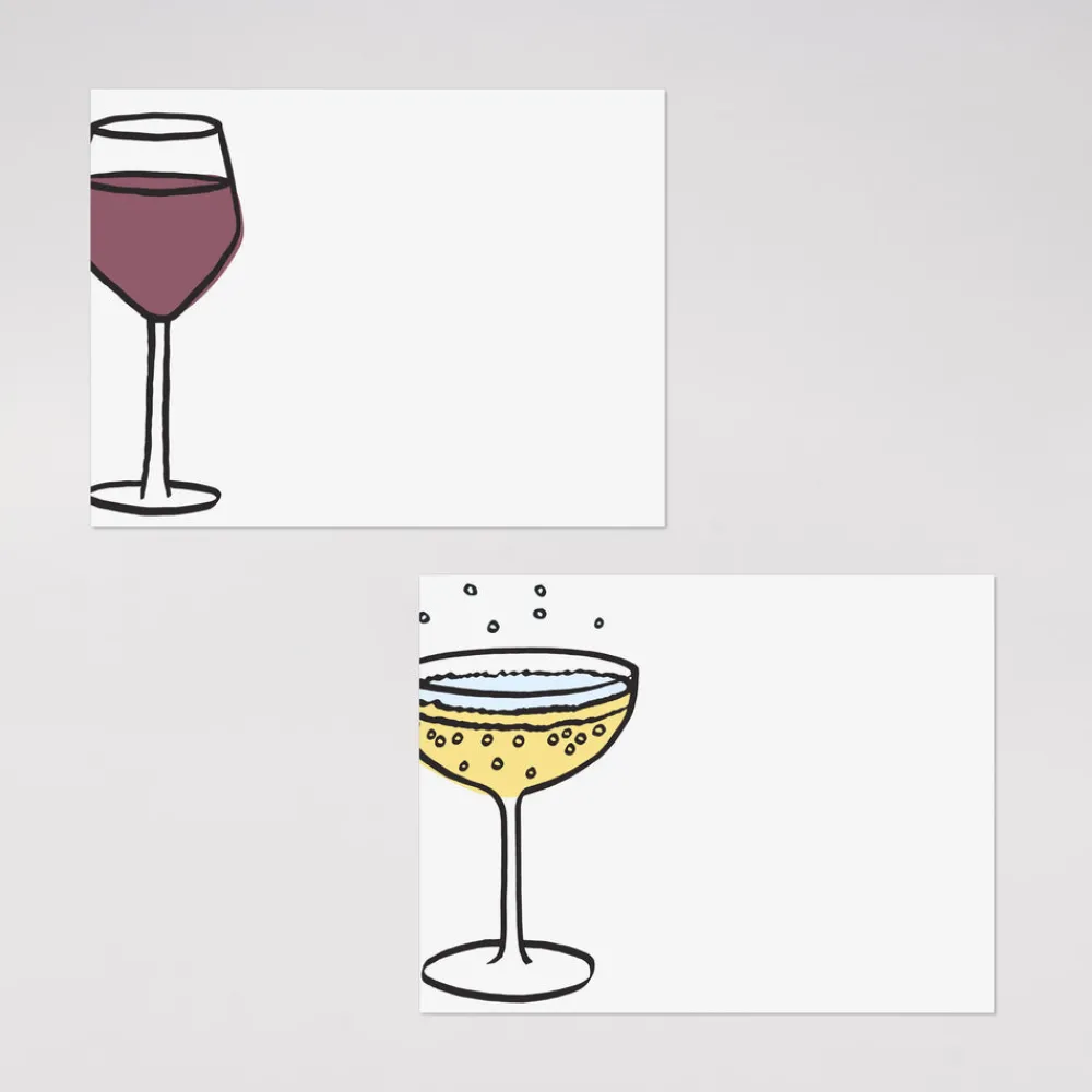 Dear Annabelle Stationery|Décor|Bottoms Up Place Cards, Set of 24