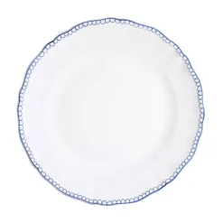 Z.d.G. Dinnerware|Bouclette Salad Plate in Bleu Egyptien