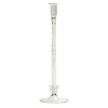 Kim Seybert Candles|Braid Candle Holder in Clear