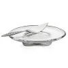 Nambe Dinnerware|Braid Pedestal Cake Plate with Cake Server
