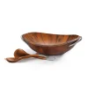 Nambe Dinnerware|Braid Salad Bowl with Servers