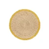 Rebecca Udall Place Settings & Linens|Braided Abaca Placemat in Natural & Straw