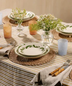 Rebecca Udall Place Settings & Linens|Braided Abaca Placemat in Natural