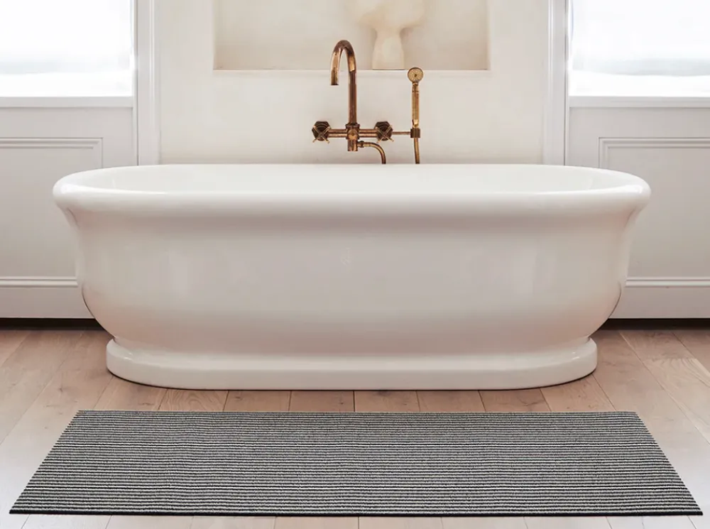 Chilewich Place Settings & Linens|Breton Stripe Shag Runner