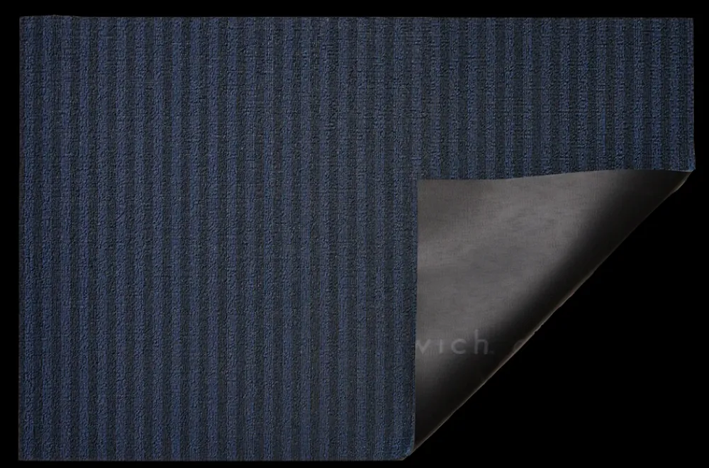 Chilewich Place Settings & Linens|Breton Stripe Shag Utility Mat
