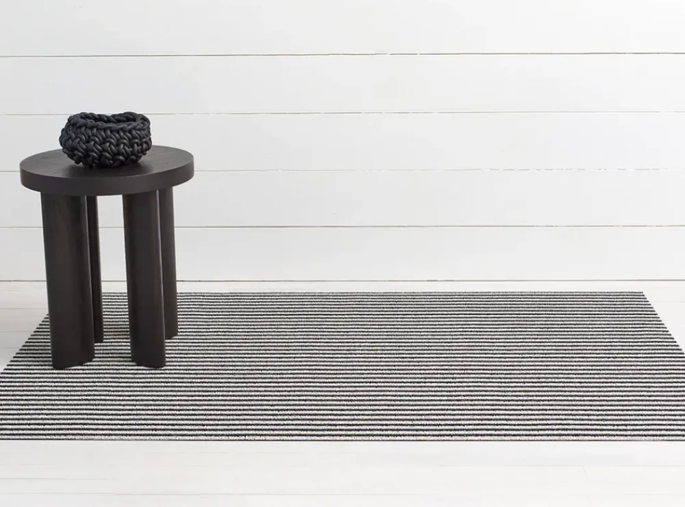 Chilewich Place Settings & Linens|Breton Stripe Shag Utility Mat