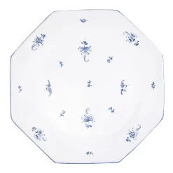 Z.d.G. Dinnerware|Brindille Large Dinner Plate, Bleu Moustiers