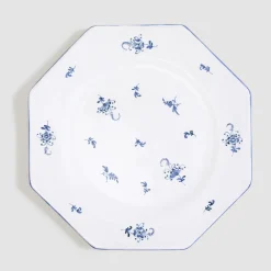 Z.d.G. Dinnerware|Brindille Salad/Starter Plate, Bleu Moustiers
