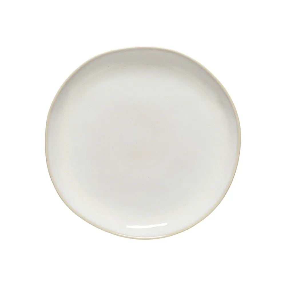 Costa Nova Dinnerware|Brisa Collection Dinner Plates in Branca, Set of 6