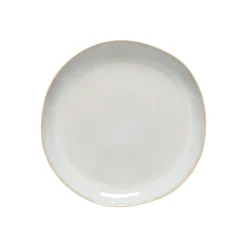 Costa Nova Dinnerware|Brisa Collection Dinner Plates in Salt, Set of 6