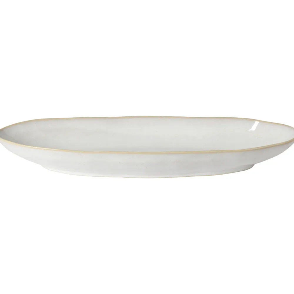 Costa Nova Dinnerware|Brisa Collection Oval Baker 16" in Branca