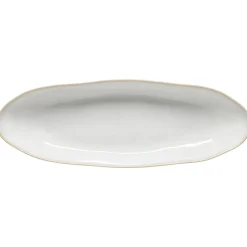 Costa Nova Dinnerware|Brisa Collection Oval Baker 16" in Branca