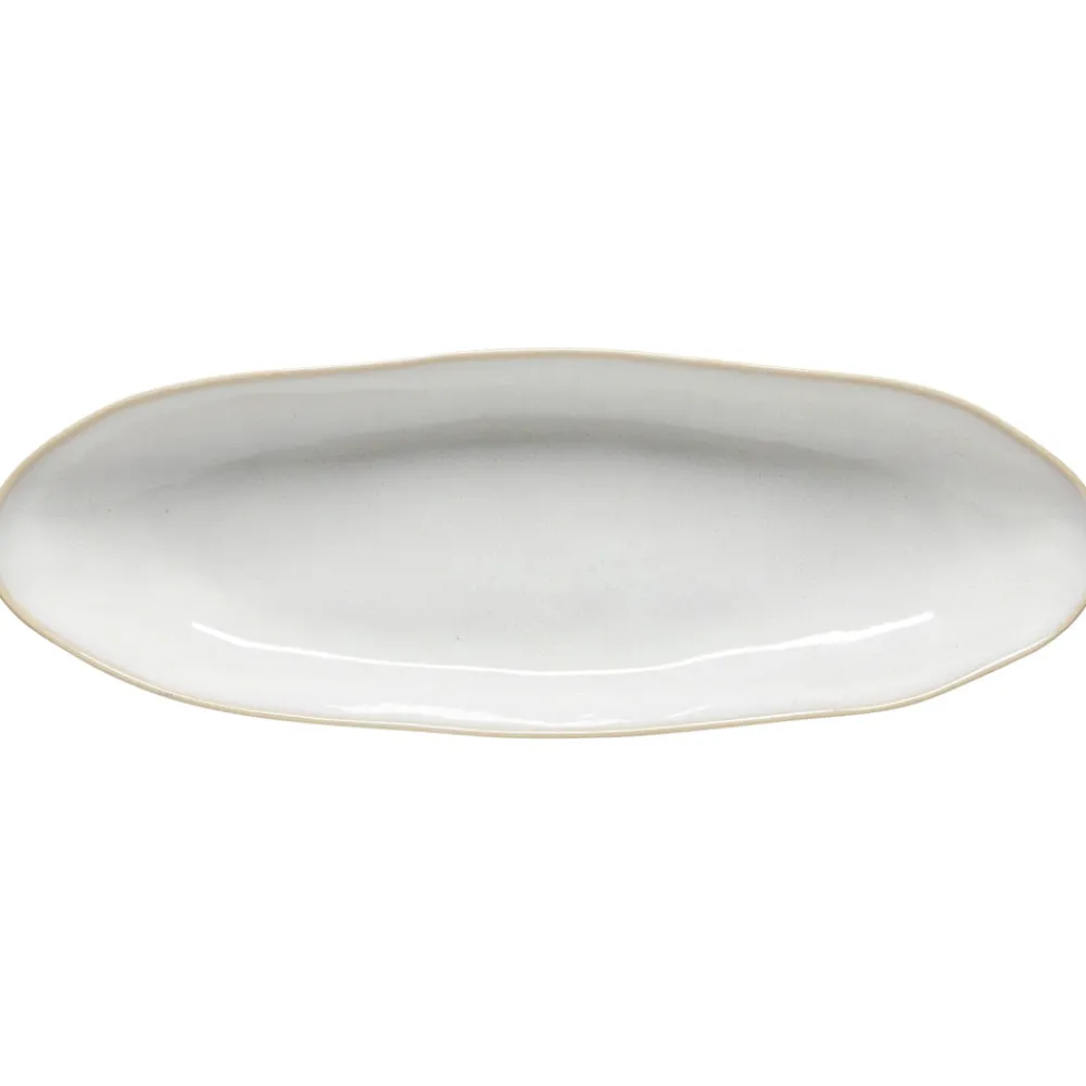 Costa Nova Dinnerware|Brisa Collection Oval Baker 16" in Branca