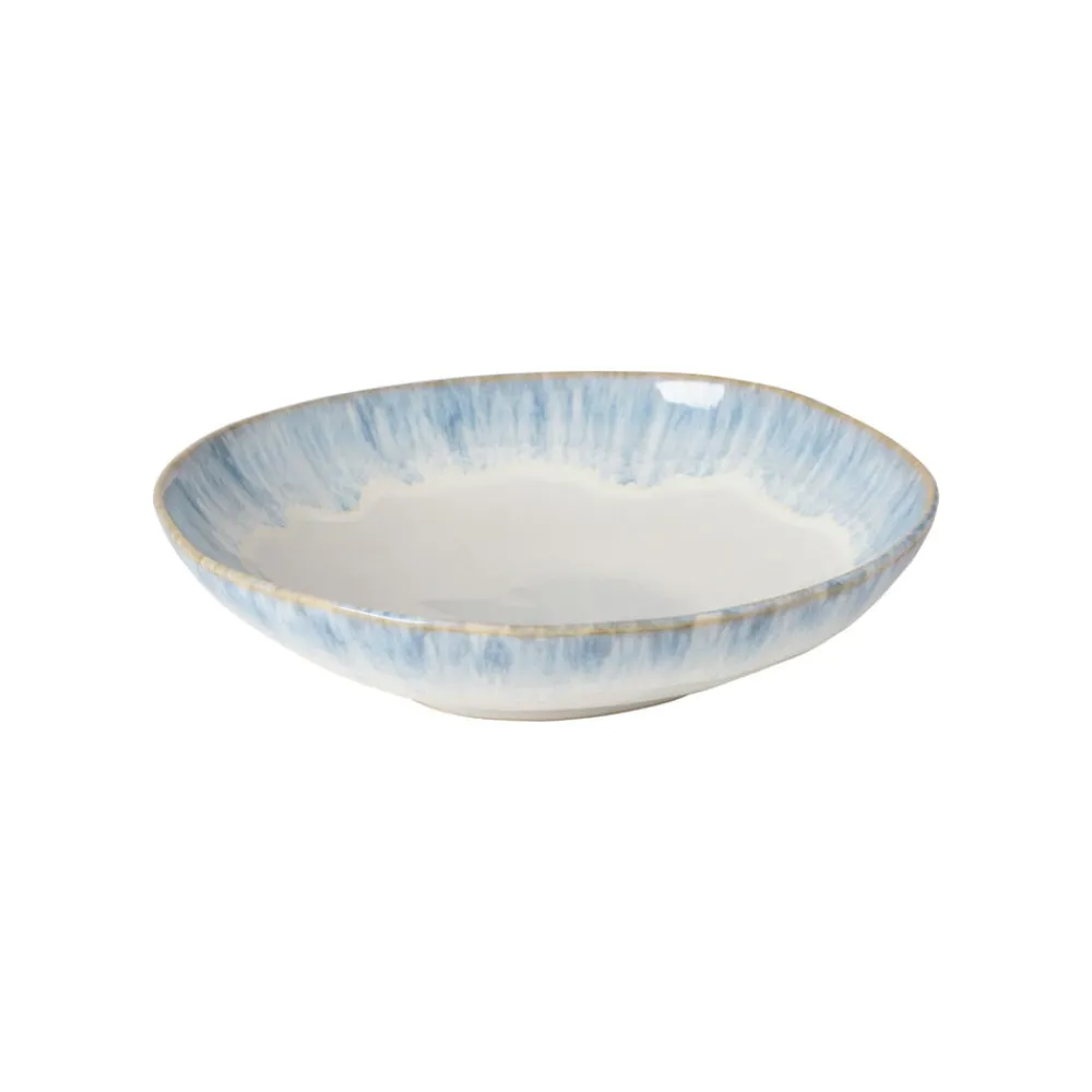 Costa Nova Dinnerware|Brisa Collection Pasta Bowls 9" in Ria Blue, Set of 6