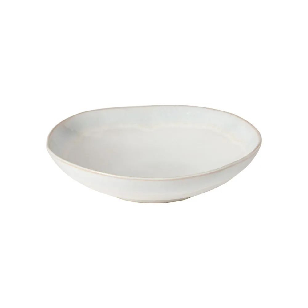 Costa Nova Dinnerware|Brisa Collection Pasta Bowls 9" in Salt, Set of 6