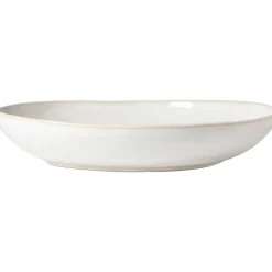 Costa Nova Dinnerware|Brisa Collection Pasta/Serving Bowl 14" in Branca