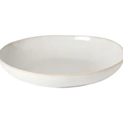Costa Nova Dinnerware|Brisa Collection Pasta/Serving Bowl 14" in Branca