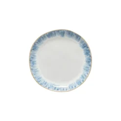 Costa Nova Dinnerware|Brisa Collection Salad Plates in Ria Blue, Set of 6