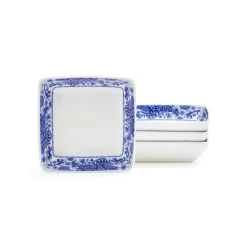 Spode Dinnerware|Brocato 3" Square Dishes, Set of 4