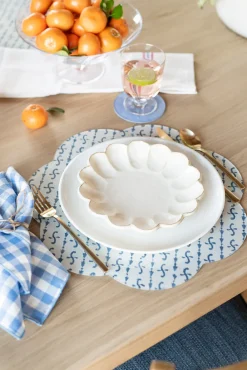 Proper Table Co. Place Settings & Linens|Brooks Block Print Placemat