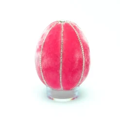Hot Skwash Living|Décor|Bubblegum Crystal Trimmed Egg