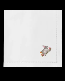 Henry Handwork Place Settings & Linens|Bunny Gray Napkin