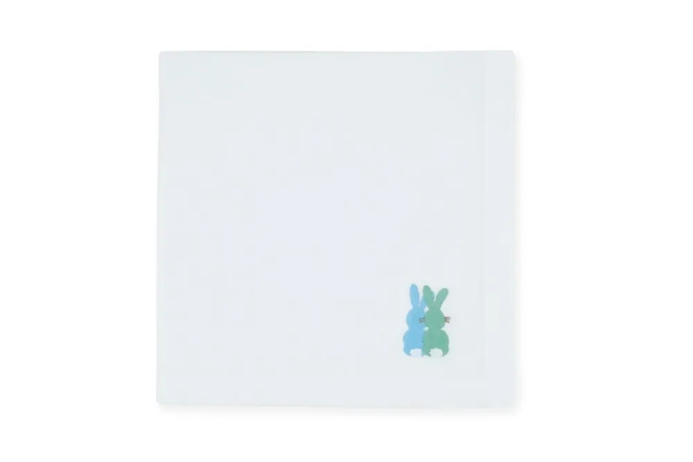 TriChi Design Place Settings & Linens|Bunny Linen Napkin, Set of 4