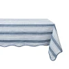 Juliska Place Settings & Linens|Cabana Stripe 60" x 120" Tablecloth in Ocean