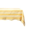 Juliska Place Settings & Linens|Cabana Stripe 60" x 120" Tablecloth in Sunshine