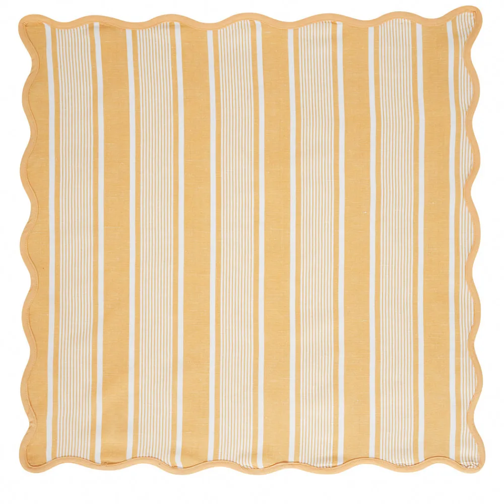 Juliska Place Settings & Linens|Cabana Stripe Napkin Assorted, Set of 4 in Multi