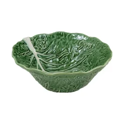 Bordallo Pinheiro Dinnerware|Cabbage Salad Bowl 115 oz Tall Salad Bowl