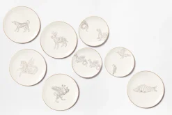 Laboratorio Paravicini Dinnerware|Calligraphario Multiple Dinner Plate, Set of 4