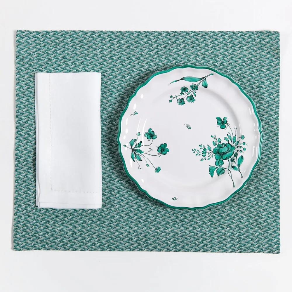 Z.d.G. Dinnerware|Camaieu Dinner Plate in Vert
